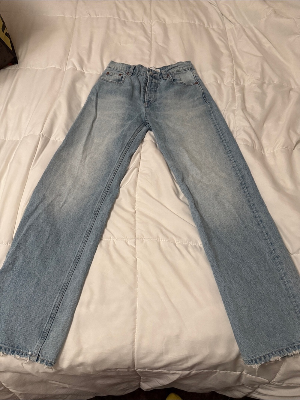 Zara straight leg jeans
